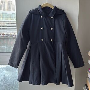 Jacadi Girl Navy Raincoat